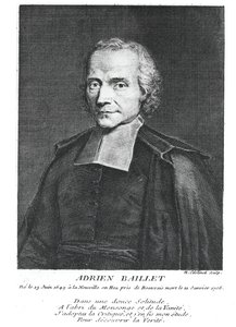 Retrato de Adrien Baillet (1649-1706)